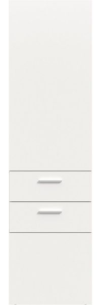 Home affaire Garderobenpaneel (1 St), Lumo, Gardeobenpaneel Höhe 190 cm, 2 Schubkästen, platzsparend, Flur