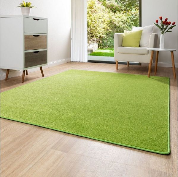 Steffensmeier Teppich Ibiza, Rechteckig, Kurzflor Teppich, Wohnzimmer
