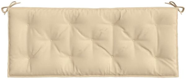 vidaXL Gartenbank-Auflagen 2 Stk. Beige 120x50x7 cm Oxford-Gewebe 361681 Bild 5