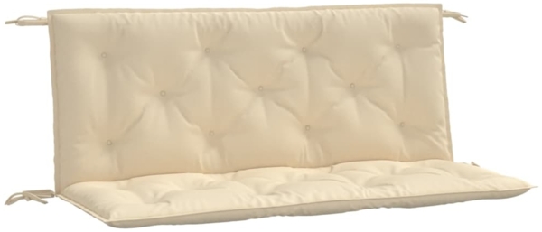 vidaXL Gartenbank-Auflagen 2 Stk. Beige 120x50x7 cm Oxford-Gewebe 361681