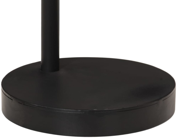 vidaXL Schreibtischlampe 25 W Vintage-Silber 17x17x60 cm E27 371883 Bild 6