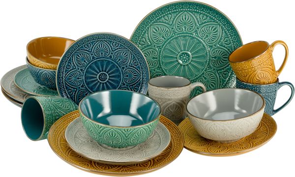 Samarkand Bunt, Kombiservice 16-tlg (mo)