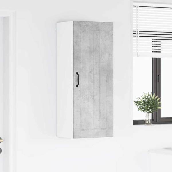 vidaXL Küchenschrank Beton Grau 40 x 31 x 100 cm Holzwerkstoff 885118 Bild 3