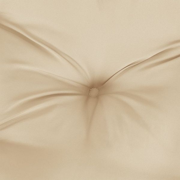 vidaXL Niedriglehner-Auflagen 2 Stk. Beige Oxford-Gewebe 377680 Bild 8