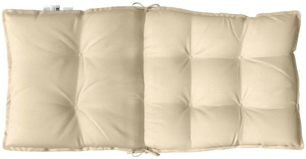 vidaXL Niedriglehner-Auflagen 2 Stk. Beige Oxford-Gewebe 377680 Bild 7