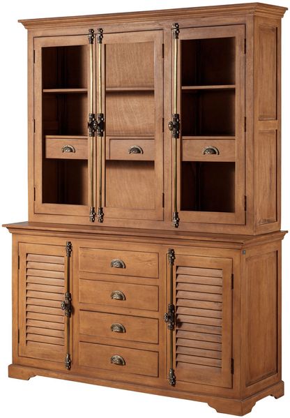 Buffet Mango 160x50x210 beige geölt TOULOUSE #16