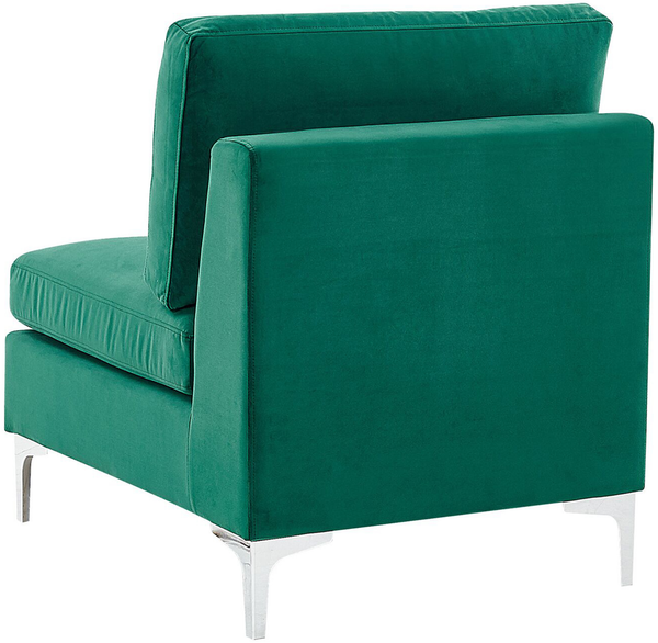 3-Sitzer Sofa Samtstoff grün EVJA Bild 6