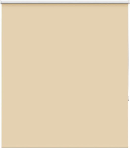vidaXL Verdunkelungsrollo Beige 135x130 cm Stoffbreite 131,6 cm 4010719