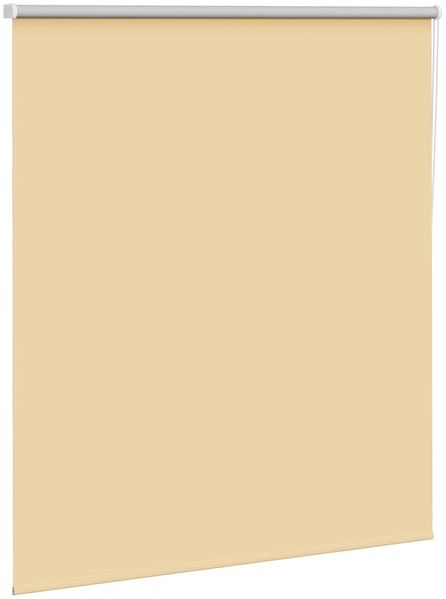 vidaXL Verdunkelungsrollo Beige 135x130 cm Stoffbreite 131,6 cm 4010719 Bild 3