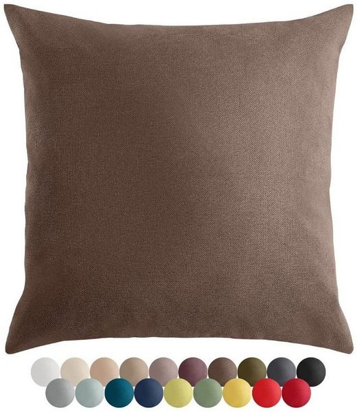 REALLaxx Dekokissen TANGO, 40/50cm, Kissenbezug mit Füllung, Sofakissen, einfarbig, waschbar