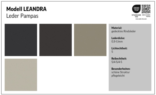 COTTA Hocker Leandra, Polstergarnitur, auch als Set erhältlich Bild 3