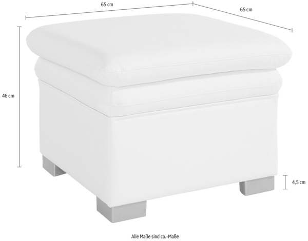 COTTA Hocker Leandra, Polstergarnitur, auch als Set erhältlich Bild 2