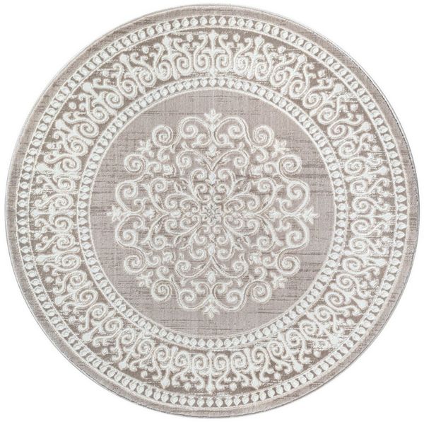 Sanat Teppich Harmony 3204, auch als Läufer, rund, Höhe: 12 mm, Wohnzimmer, Kurzflor, modern, Orient Optik, Schlafzimmer