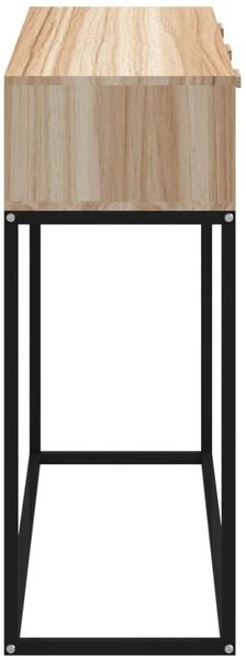 Konsolentisch, Beistelltisch, Konsole 105x30x75 cm Holzwerkstoff und Eisen Bild 6
