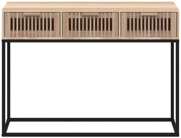 Konsolentisch, Beistelltisch, Konsole 105x30x75 cm Holzwerkstoff und Eisen Bild 4