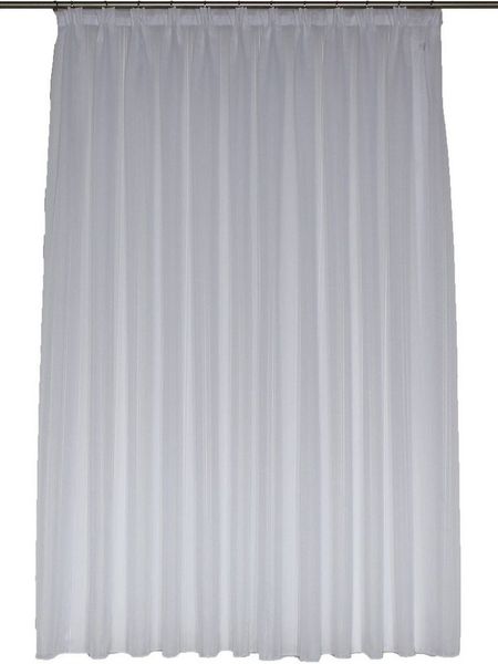 Wirth Gardine Gerty (1 St), Faltenband, halbtransparent, Sablé, Store