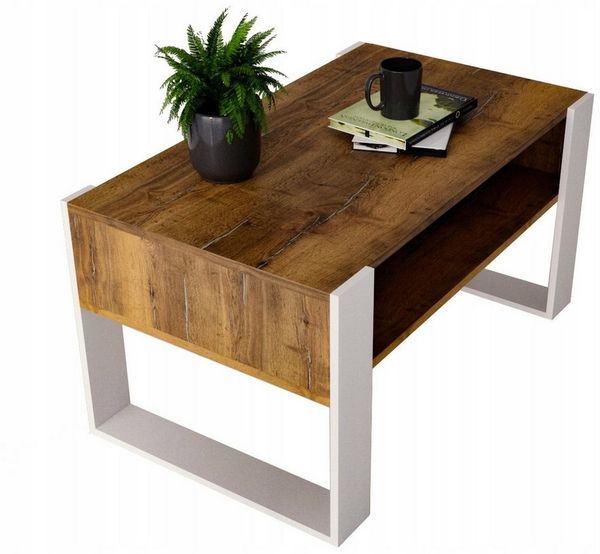 Raumhirsch Furniture Couchtisch Karo92 modern & stabil fürs Wohnzimmer aus Holzwerkstoff