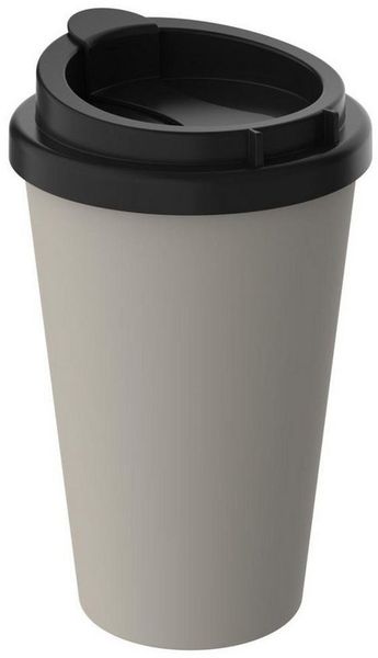 elasto Coffee-to-go-Becher 350 ml Kaffeebecher To Go doppelt isolierter Becher, Made in Germany, BPA-frei, Teebecher, Coffee Mug, recycled Becher