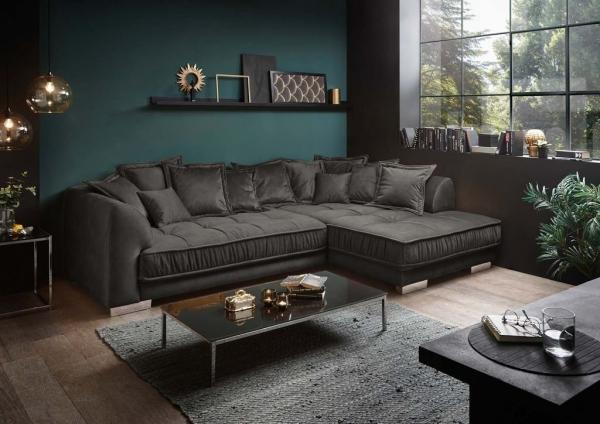 Ecksofa Pascha von ED Exciting Design - Luxus-Mikrofaser