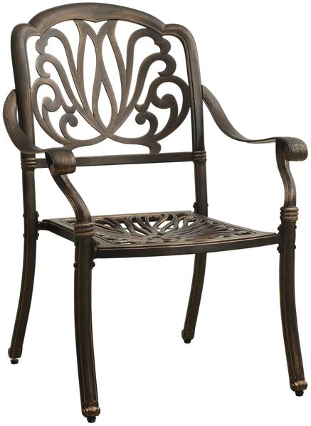 vidaXL 3-tlg. Bistro-Set Bronzen Aluminiumguss 3216337 Bild 7