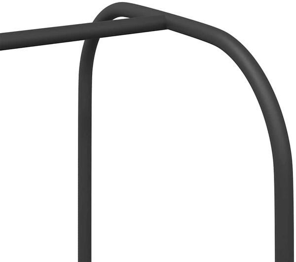 vidaXL Kleiderständer Braun Eichen-Optik 100 x 44 x 160 cm 868456 Bild 9