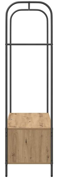 vidaXL Kleiderständer Braun Eichen-Optik 100 x 44 x 160 cm 868456 Bild 6