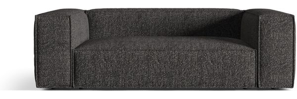 Micadoni Sofa Nuria 3-Sitzer Boucle Anthrazit