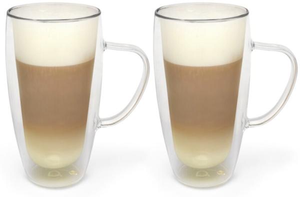 1x2 Bredemeijer Glas 400ml Latte Macchiato doppelwa. 165015 Gläser & Karaffen