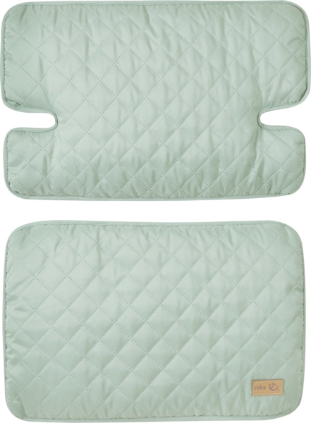 roba Sitzverkleinerer 2-teilig 'roba Style' - Zubehör für Hochstuhl 'Nature Up' - Frosty green