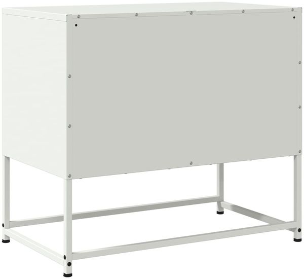 vidaXL TV-Schrank Weiß 68,5x39x60,5 cm Stahl 846475 Bild 8