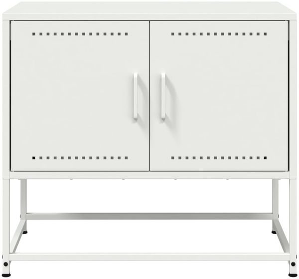 vidaXL TV-Schrank Weiß 68,5x39x60,5 cm Stahl 846475 Bild 6