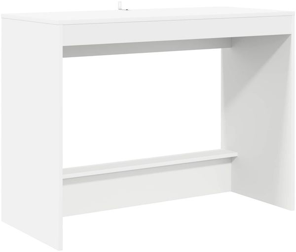 vidaXL Bett-Schreibtisch Weiß Holzwerkstoff 100 x 45 x 75 cm 893731 Bild 2