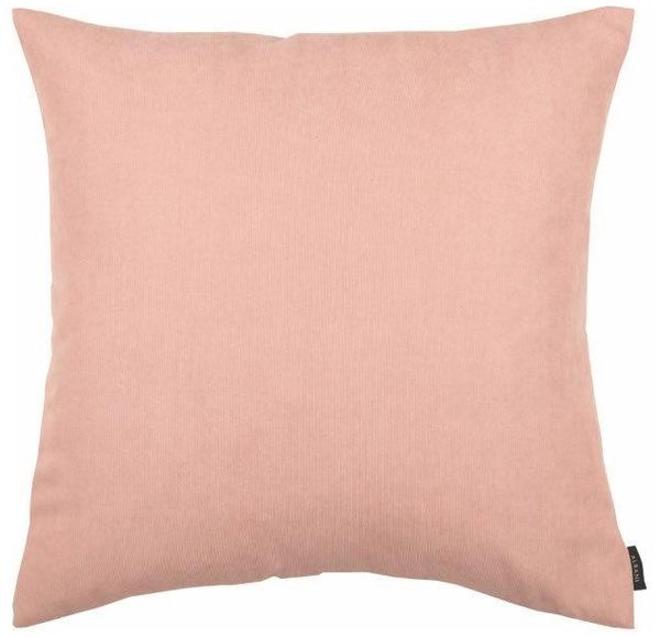 Sehlbach Kissen Uni Velours rose 50 x 50 cm