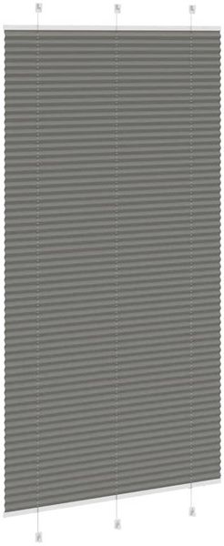 vidaXL Plissee Anthrazit 105x200 cm Stoffbreite 104,4 cm Polyester 4015110 Bild 4