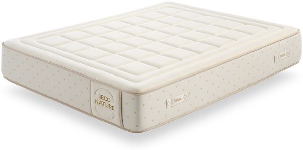 Moonia Eco Nature Memory Foam Matratze Viskoelastischer Schaum Beige 90x190cm