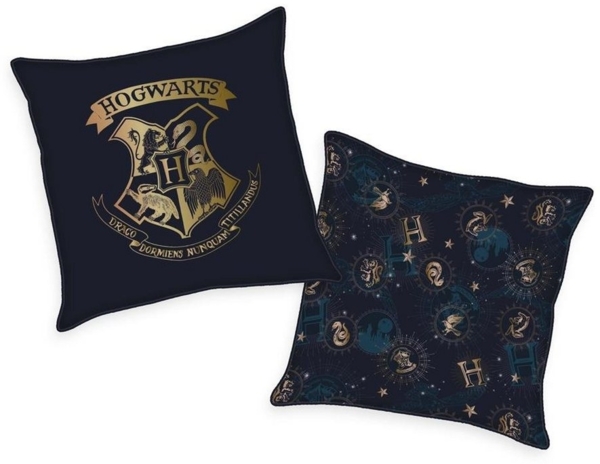 Harry Potter Soft Velboa Kissen, 40x40 cm, 100% Polyester