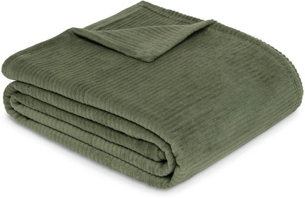 Wohndecke Wohndecke Cordoba, IBENA, Mit trendiger Cord-Struktur, made in Germany