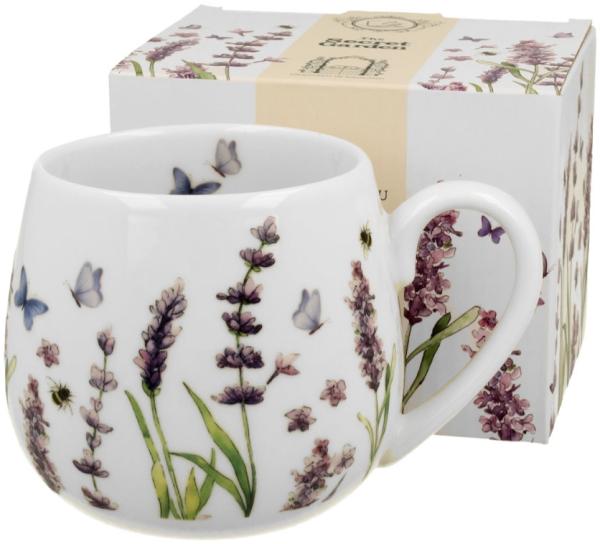 DUO FLORAL Fassbecher 430 ml CLASSIC LAVENDER New Bone China Porzellan