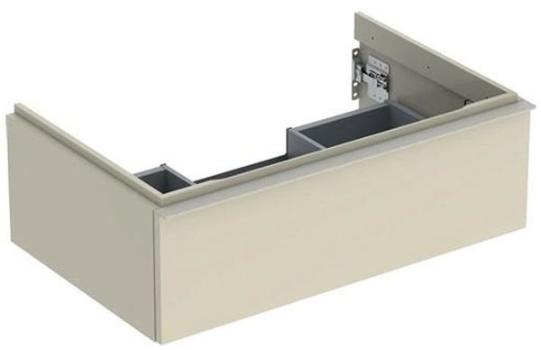 Unterschrank iCon 1 Schublade 74x24 7 sandgrau