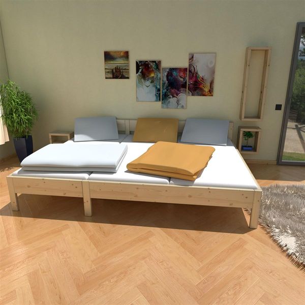 Familienbett "Familien-Nesterl" 270 200 43 Fichte 180/90cm ohne Ablage