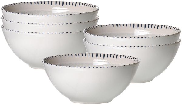Ritzenhoff & Breker Natura Müslischale ø 16,5 cm 6er Set - Grau