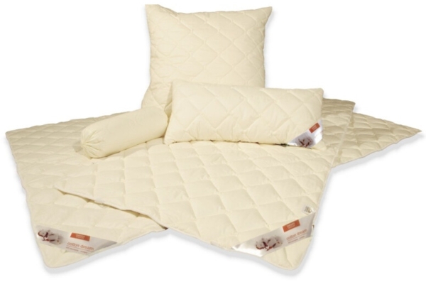 Baumwoll Sommer Bettdecke - Leicht Steppbett - Garanta Baumwolle KBA 200x200 cm Bild 1