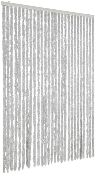 vidaXL Fliegenvorhang Grau 118x220 cm Chenille 4004884 Bild 2