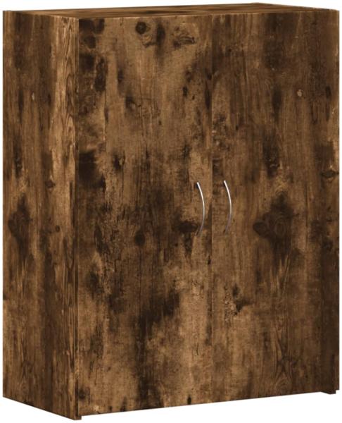 vidaXL Aktenschrank Räuchereiche 60x32x77,5 cm Holzwerkstoff 840769