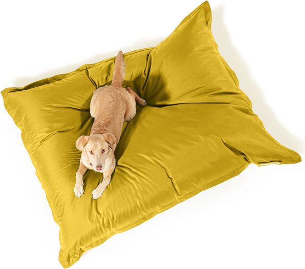 Green Bean® Hundebett für mittlere & große Hunde 140x180 cm Hundekissen - Gelb