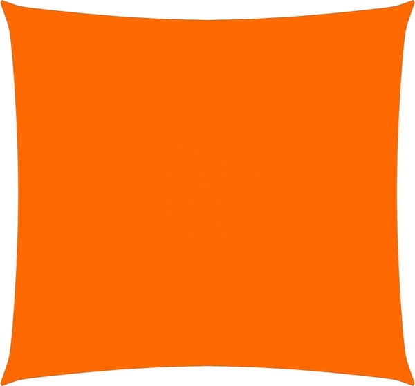 vidaXL Sonnensegel Oxford-Gewebe Quadratisch 3x3 m Orange 135687