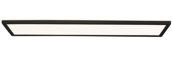 BreLight LED Panel Sorell, CCT - über Fernbedienung, Dimmfunktion, LED fest integriert, warmweiß - kaltweiß, 96 x 25 cm, 3000 lm, 3000-6500 K, dimmbar, IP44, Fernbedienung