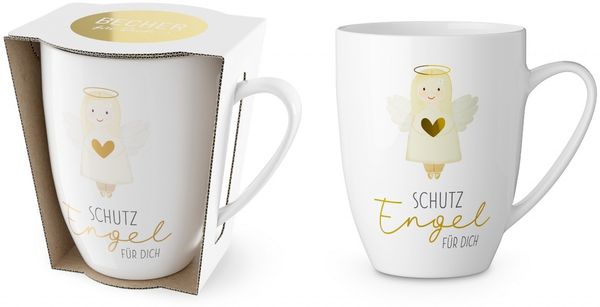Kaffeetasse Tee Kaffee Tasse Becher 0,25l Geschenk la vida Schutzengel 9507911