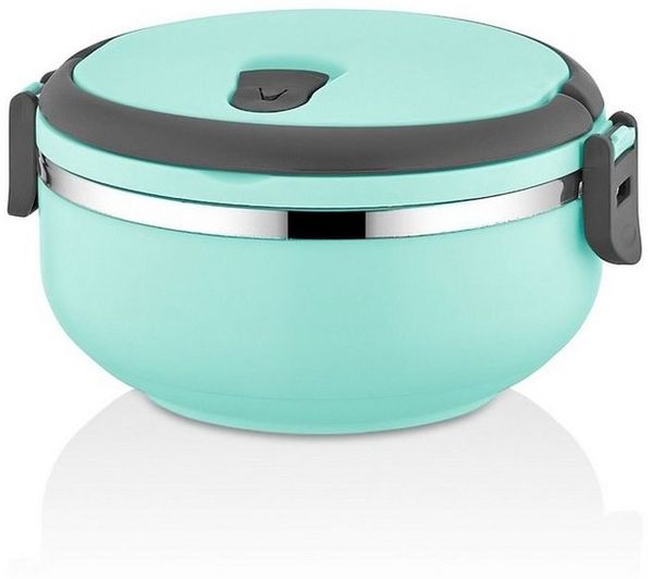 Hermia Concept Lunchbox Warm Box, 100 % rostfreiem Edelstahl, (Einzelbox / 2er Set / 3er Set, 1-tlg, 3-fach Set, 2-fach Set, 1-fach set), Lebensmittelecht, geschmacksneutral 100% rostfreier Edelstahl