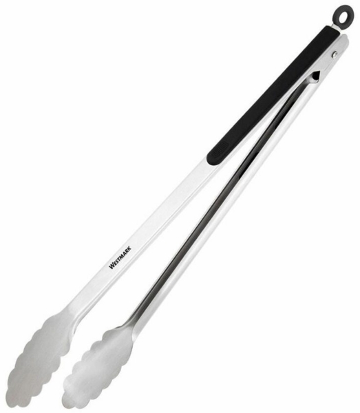 Westmark 'Classic Spezial' Grillzange, Edelstahl / Kunststoff silber / schwarz, 3,5 x 37,5 x 3,8 cm